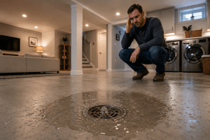 Why Is My Basement Drain Backing Up?