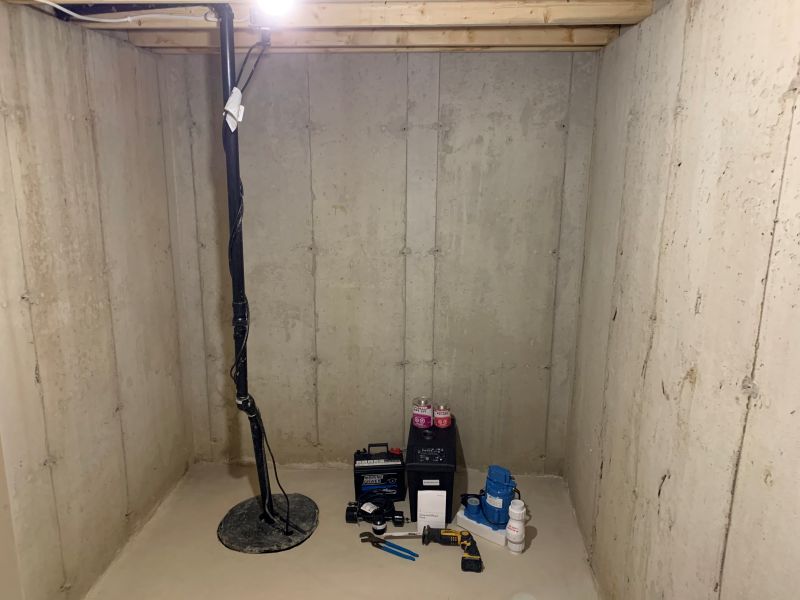 should a sump pump stay plugged in protect flooding mould