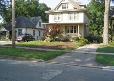 Residential Sanitary Sewer repair installation completion