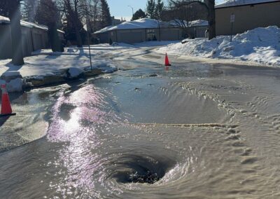 City stormwater drainage