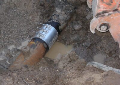 Water main repair