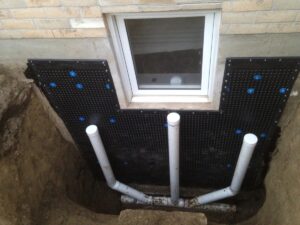 Common Yard Drainage Issues water in the window well