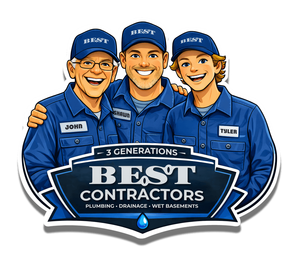 BEST 3 Gen Graphic Small BEST Drainage 3 Generations | Our history