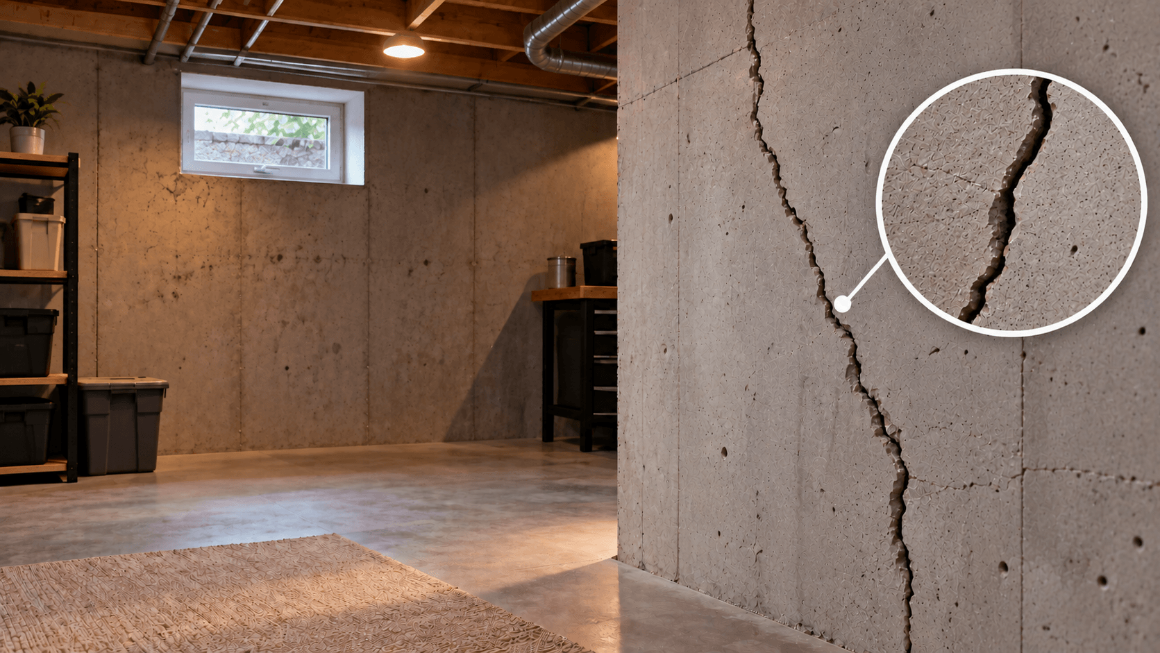 Basement Foundation Cracks: What They Mean & When to Worry